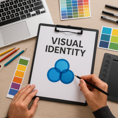 imagem para criação de identidade visual
